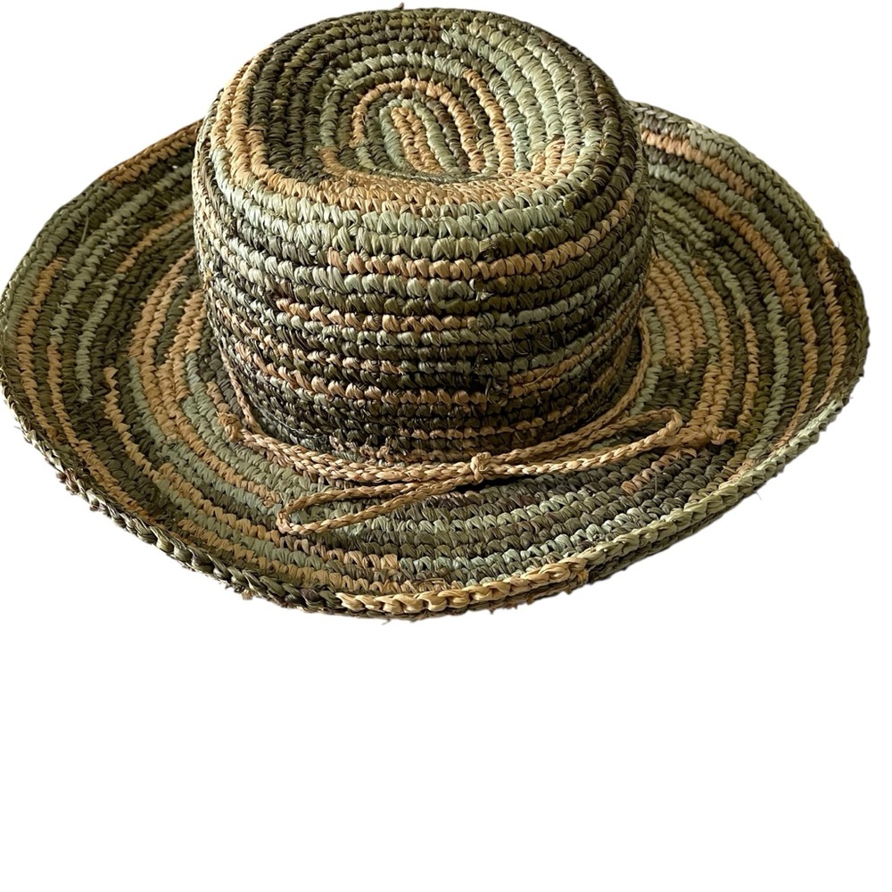 Gold Coast Sunwear Woman's Straw Knitted Sun Hat